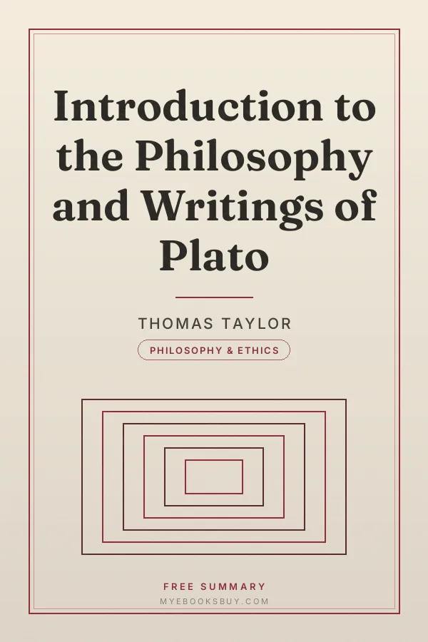 Cover of Introduction to the Philosophy and Writings of Plato