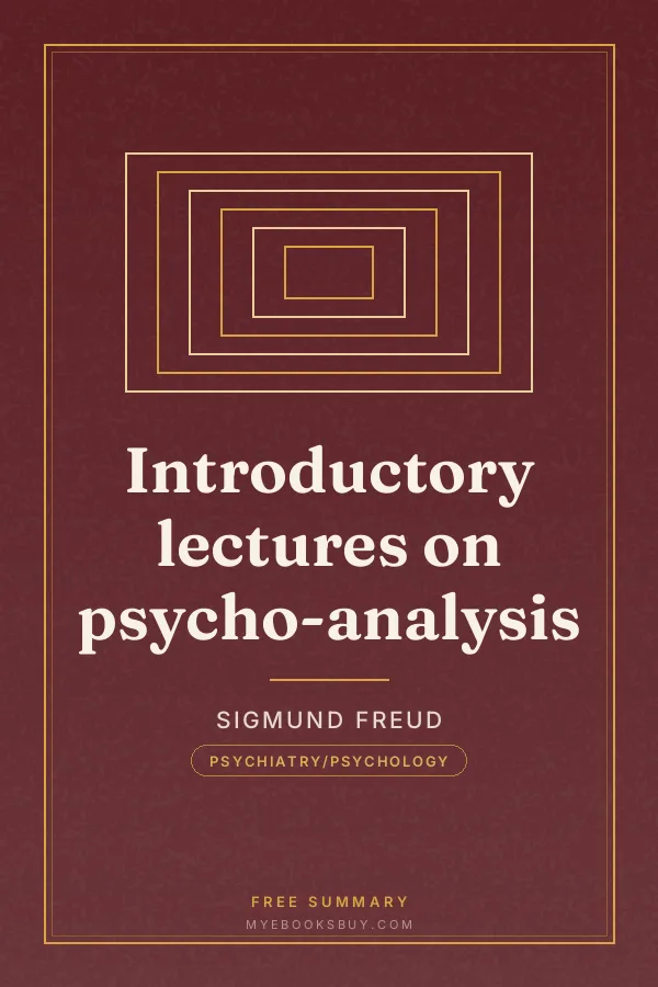 Cover of Introductory lectures on psycho-analysis