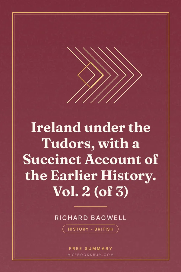 Cover of Ireland under the Tudors, with a Succinct Account of the Earlier History. Vol. 2 (of 3)