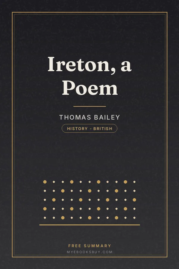 Cover of Ireton, a Poem