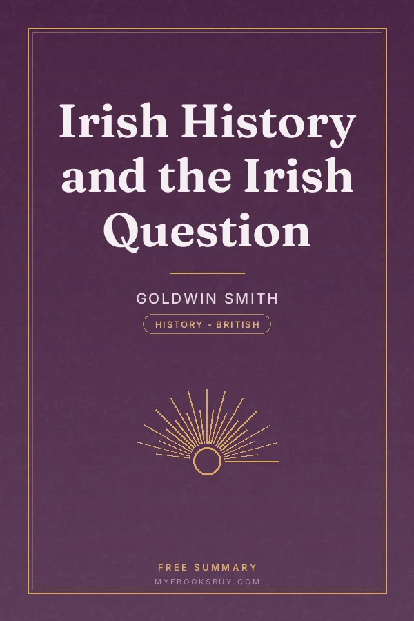 Cover of Irish History and the Irish Question