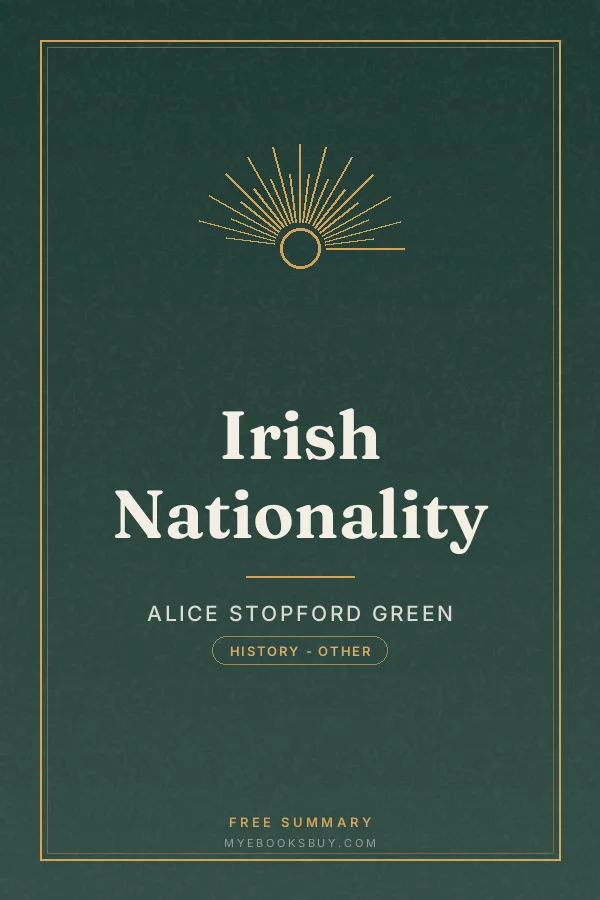 Cover of Irish Nationality