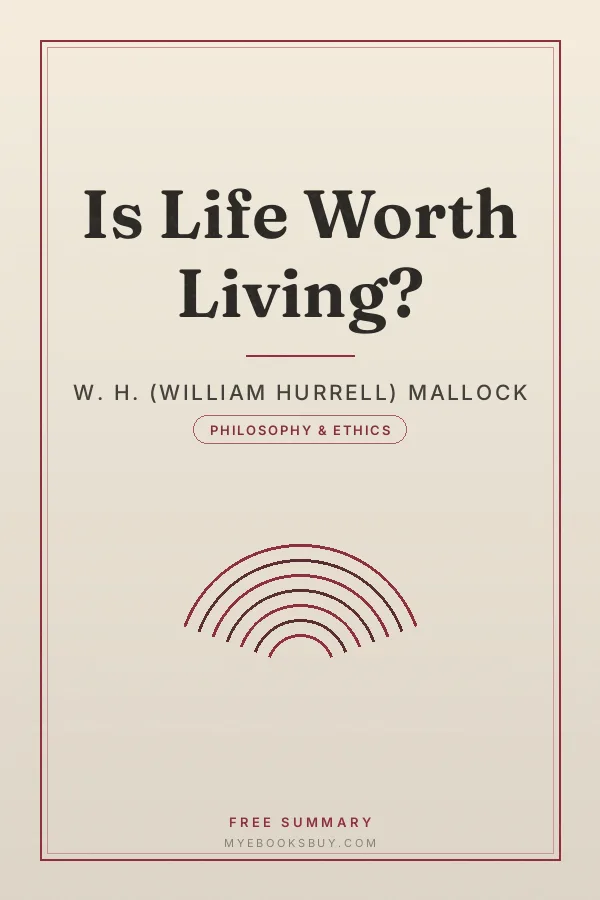 Cover of Is Life Worth Living?