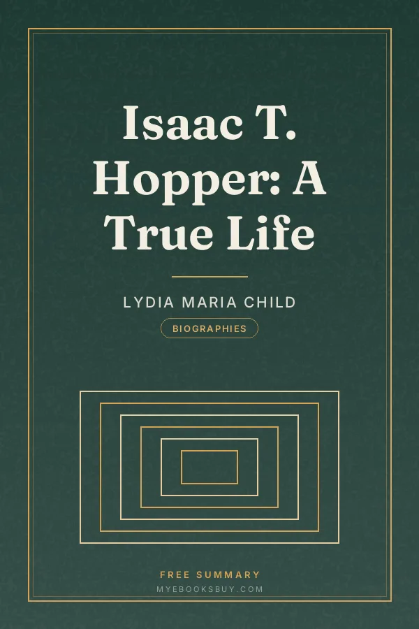 Cover of Isaac T. Hopper: A True Life