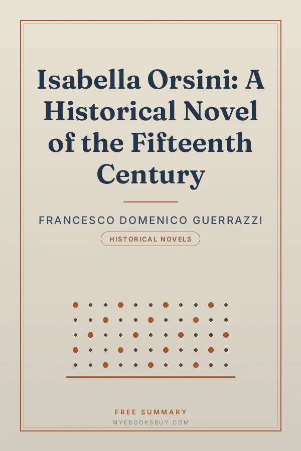 Cover of Isabella Orsini: A Historical Novel of the Fifteenth Century