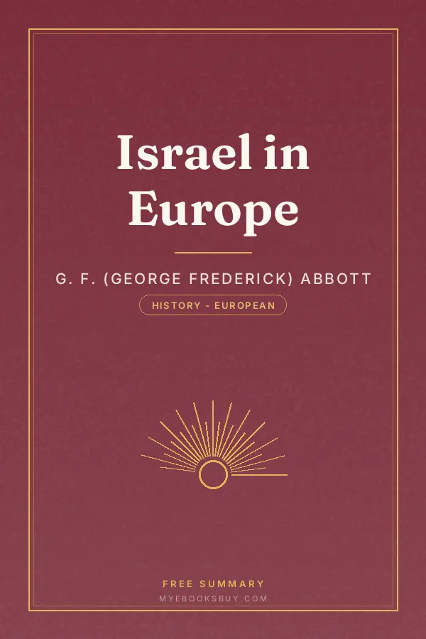 Cover of Israel in Europe