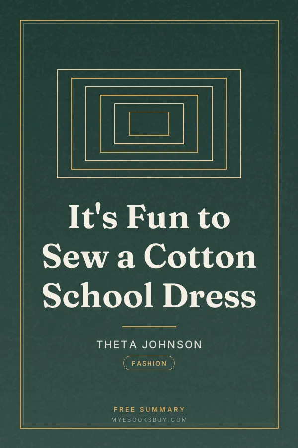 Cover of It's Fun to Sew a Cotton School Dress