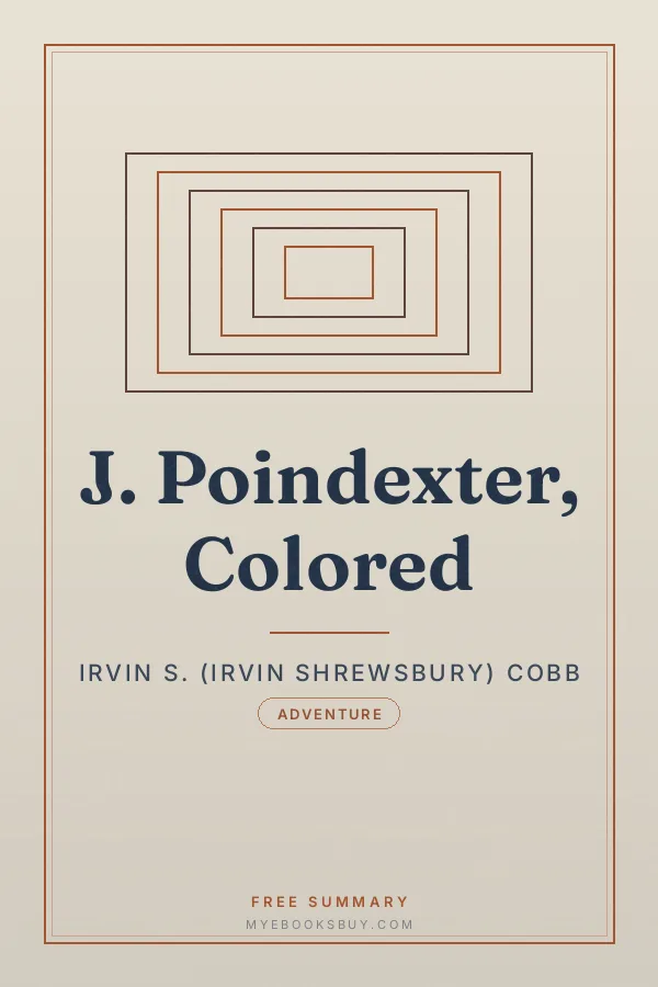 Cover of J. Poindexter, Colored
