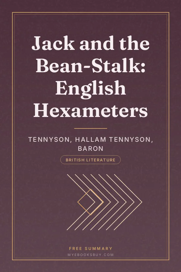Cover of Jack and the Bean-Stalk: English Hexameters