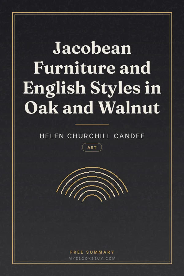 Cover of Jacobean Furniture and English Styles in Oak and Walnut