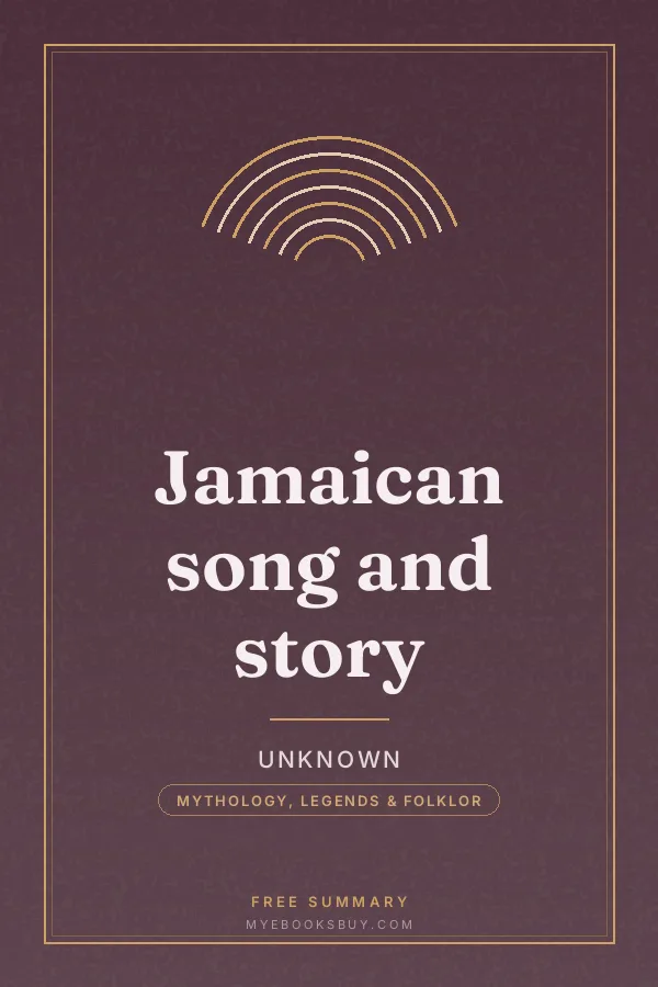 Cover of Jamaican song and story
