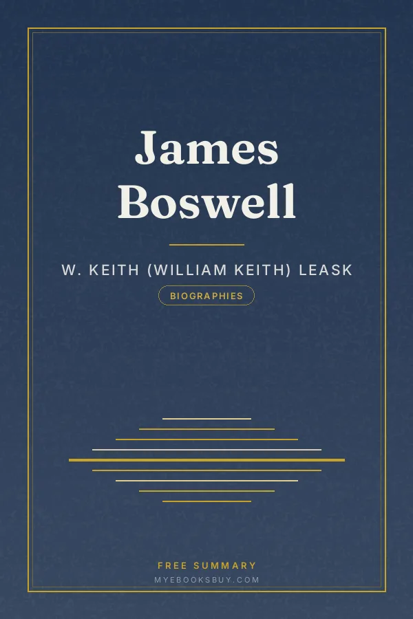 Cover of James Boswell