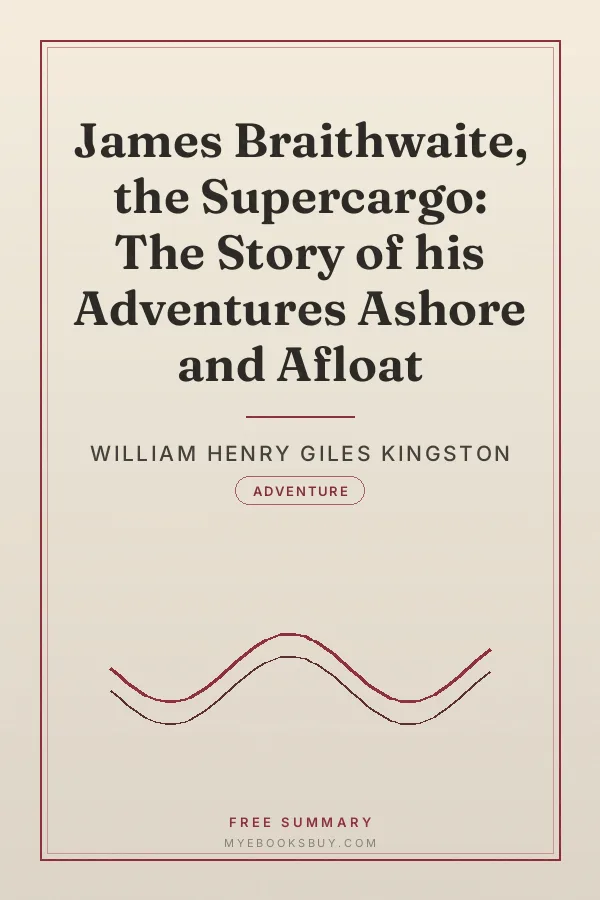 Cover of James Braithwaite, the Supercargo: The Story of his Adventures Ashore and Afloat