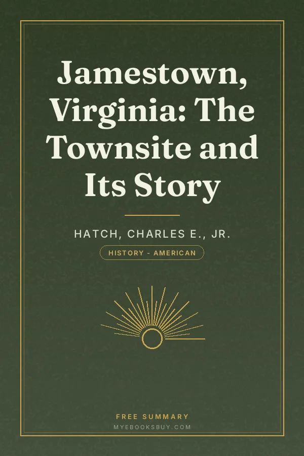 Cover of Jamestown, Virginia: The Townsite and Its Story