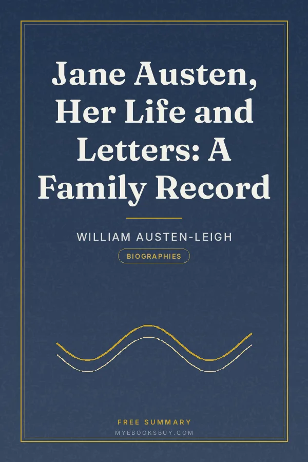 Cover of Jane Austen, Her Life and Letters: A Family Record