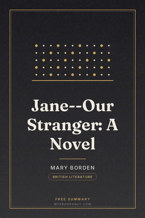 Cover of Jane--Our Stranger: A Novel
