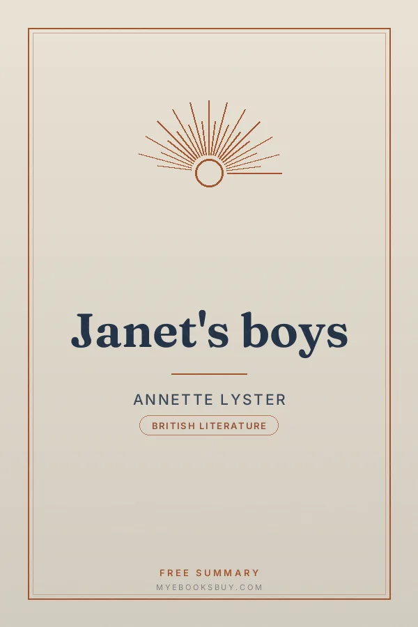 Cover of Janet's boys