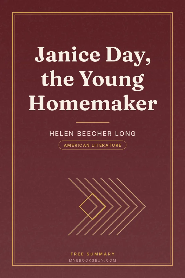 Cover of Janice Day, the Young Homemaker