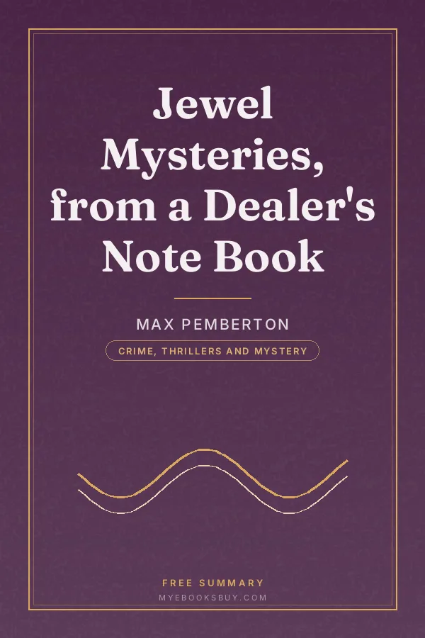 Cover of Jewel Mysteries, from a Dealer's Note Book