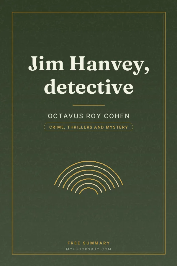 Cover of Jim Hanvey, detective