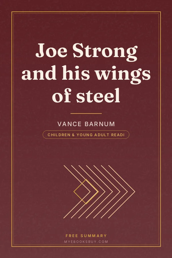 Cover of Joe Strong and his wings of steel