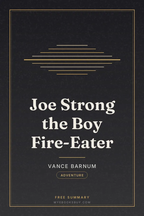 Cover of Joe Strong the Boy Fire-Eater