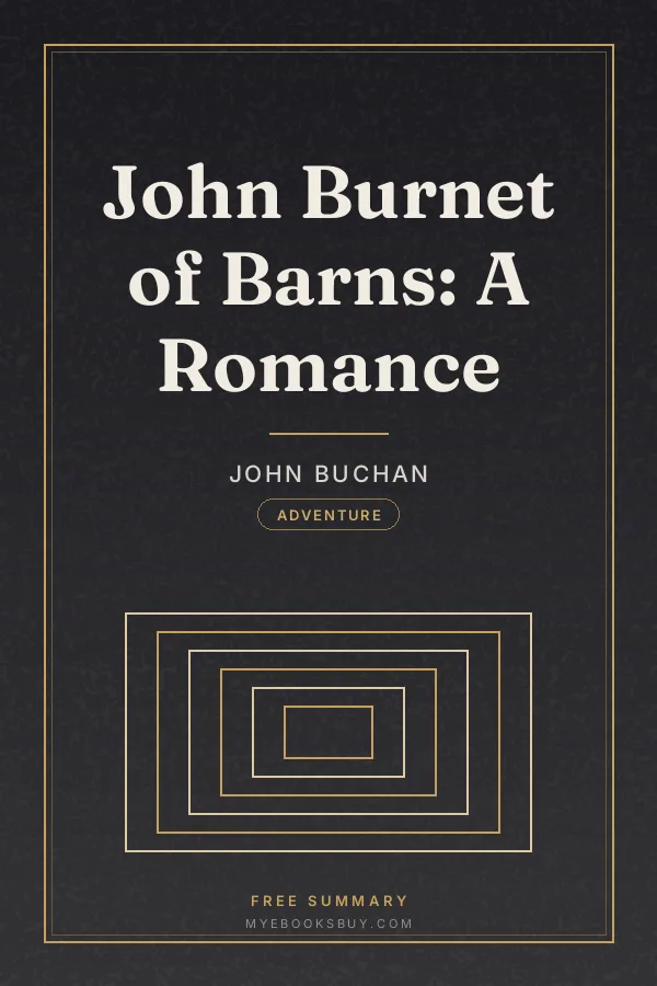 Cover of John Burnet of Barns: A Romance