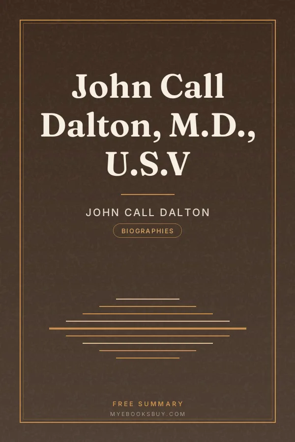 Cover of John Call Dalton, M.D., U.S.V