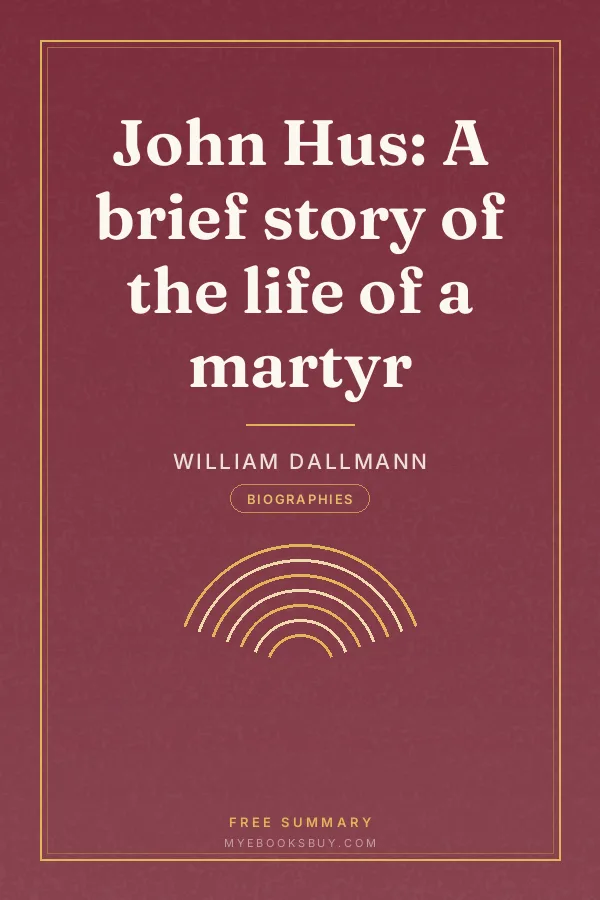 Cover of John Hus: A brief story of the life of a martyr