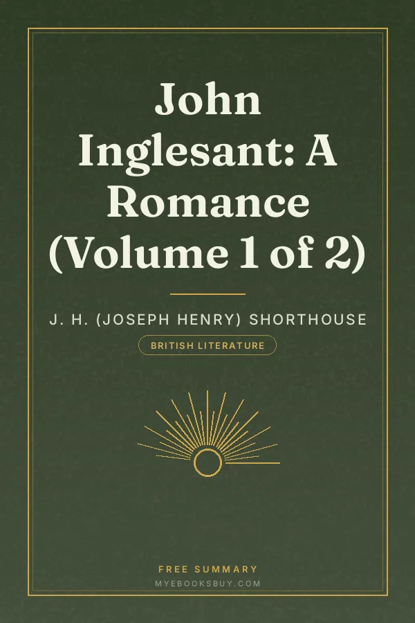 Cover of John Inglesant: A Romance (Volume 1 of 2)