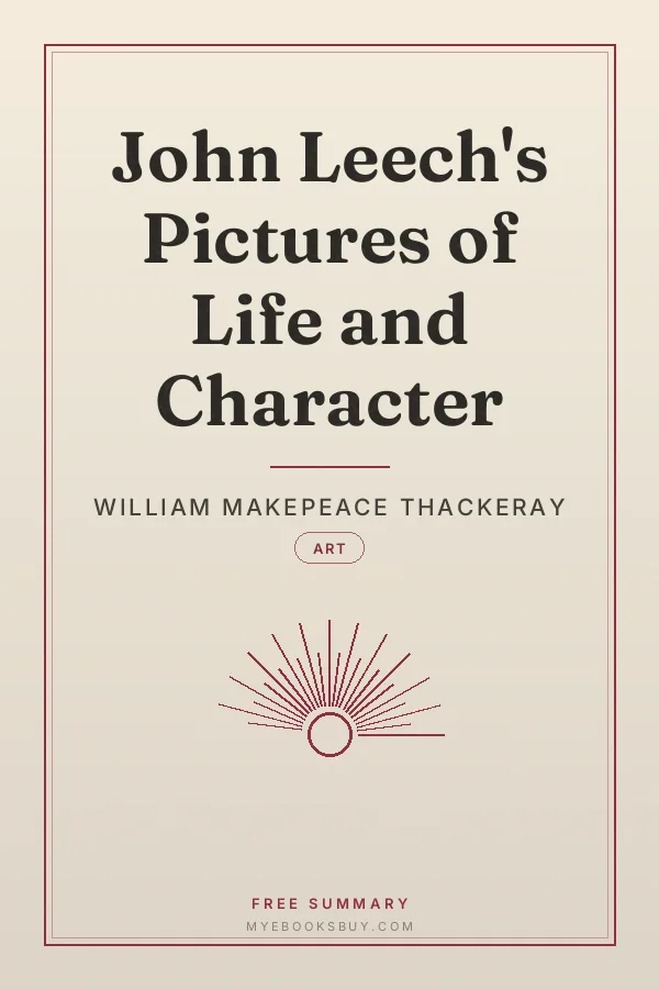 Cover of John Leech's Pictures of Life and Character