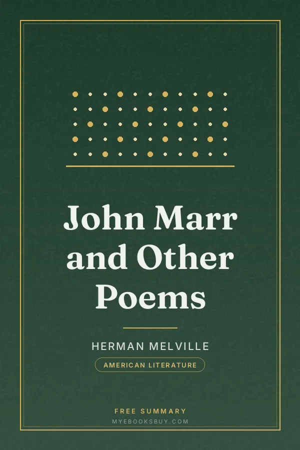 Cover of John Marr and Other Poems