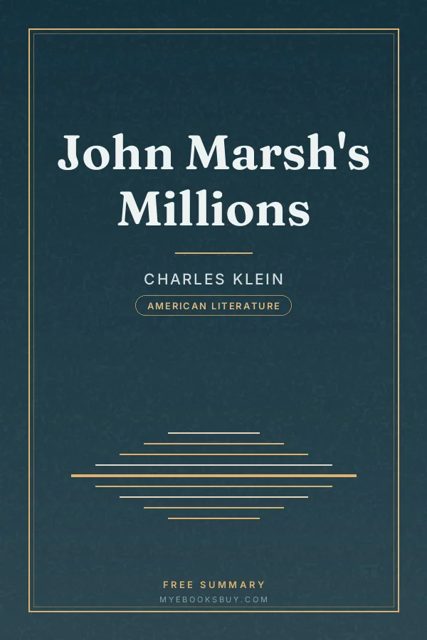 Cover of John Marsh's Millions