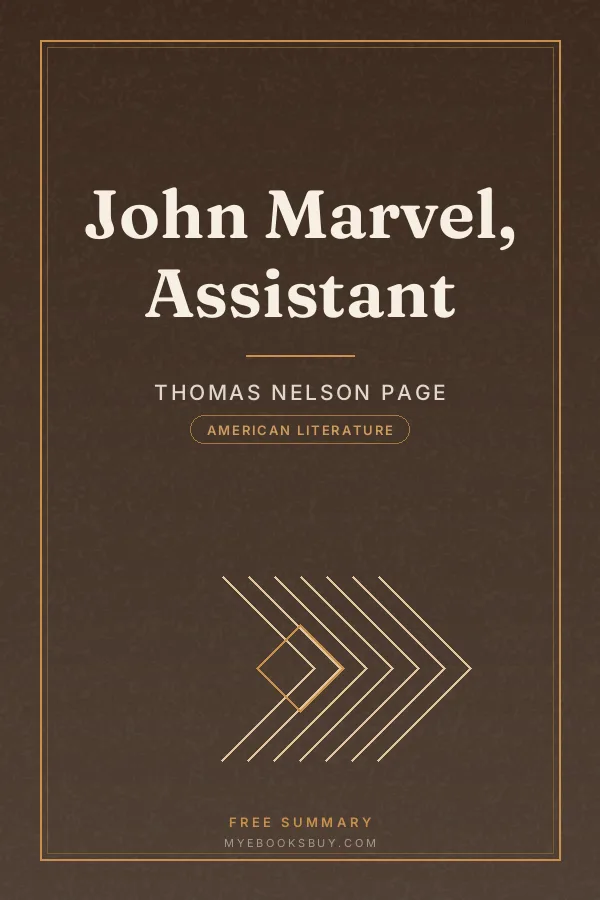 Cover of John Marvel, Assistant