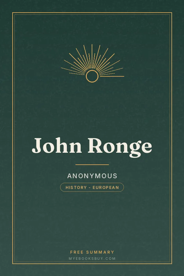 Cover of John Ronge