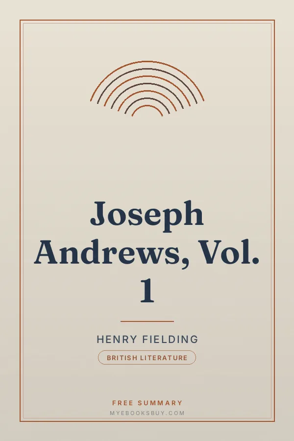 Cover of Joseph Andrews, Vol. 1