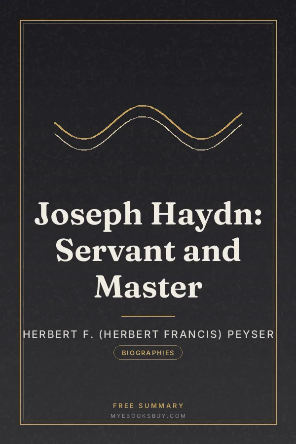 Cover of Joseph Haydn: Servant and Master
