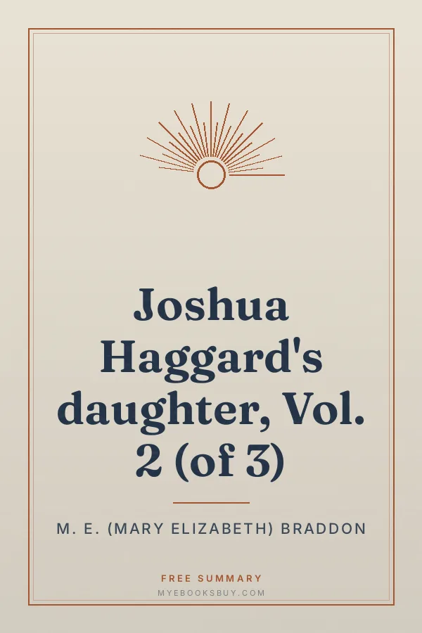 Cover of Joshua Haggard's daughter, Vol. 2 (of 3)