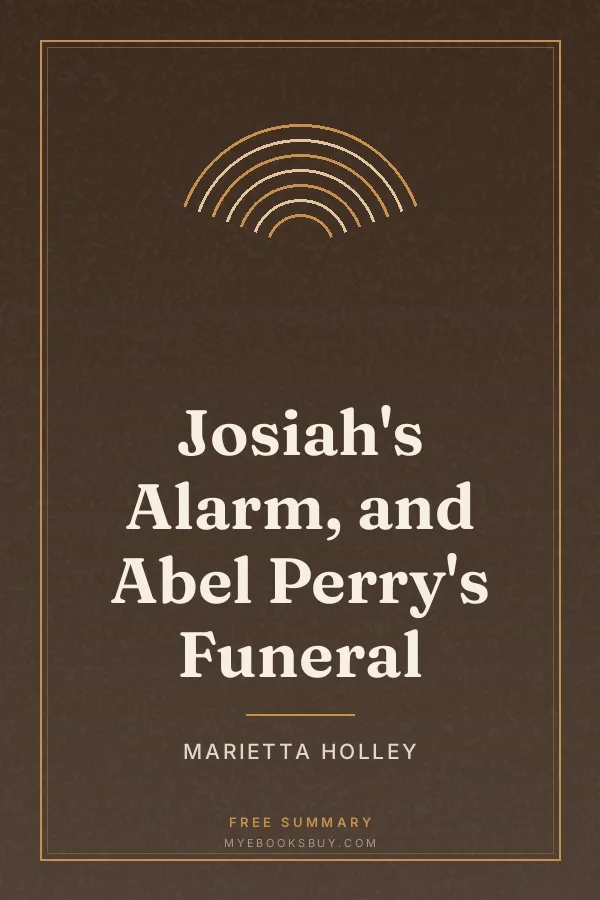 Cover of Josiah's Alarm, and Abel Perry's Funeral