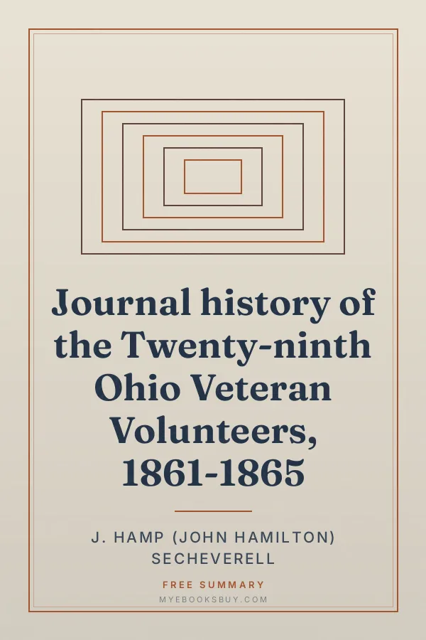 Cover of Journal history of the Twenty-ninth Ohio Veteran Volunteers, 1861-1865