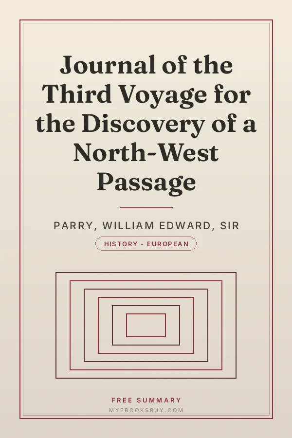 Cover of Journal of the Third Voyage for the Discovery of a North-West Passage
