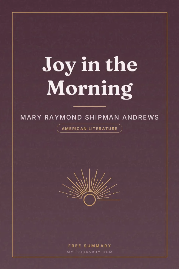 Cover of Joy in the Morning