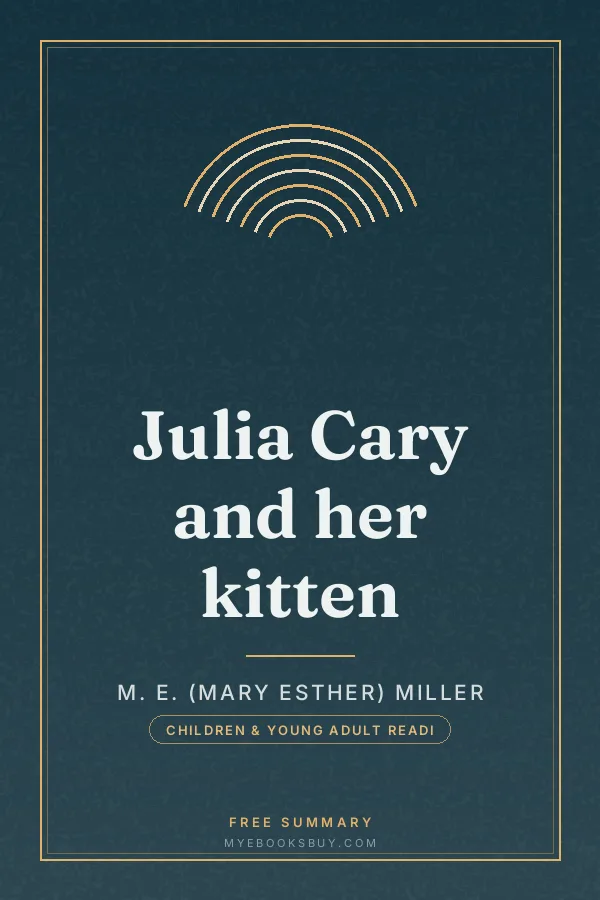 Cover of Julia Cary and her kitten