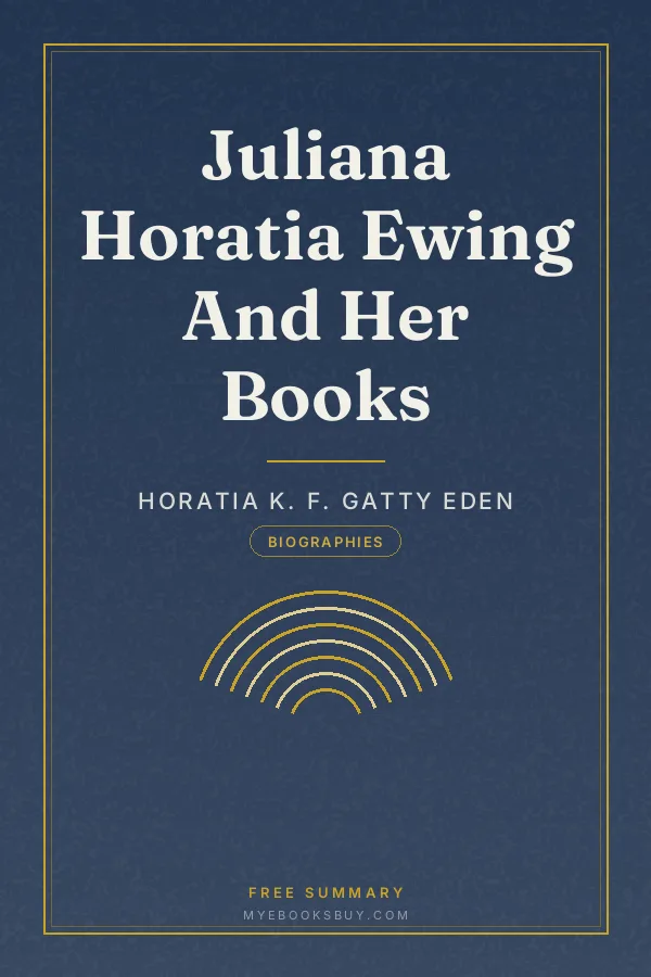 Cover of Juliana Horatia Ewing And Her Books