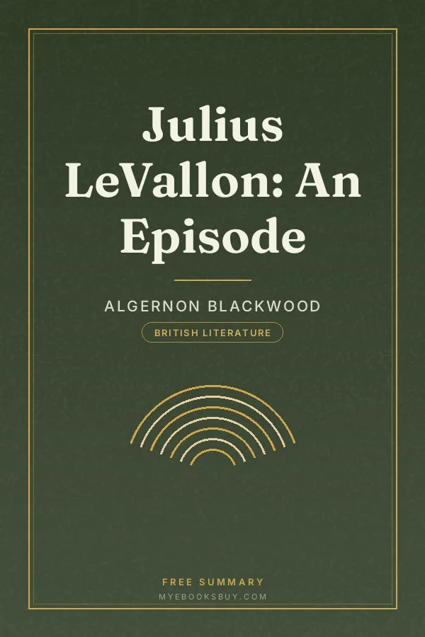 Cover of Julius LeVallon: An Episode