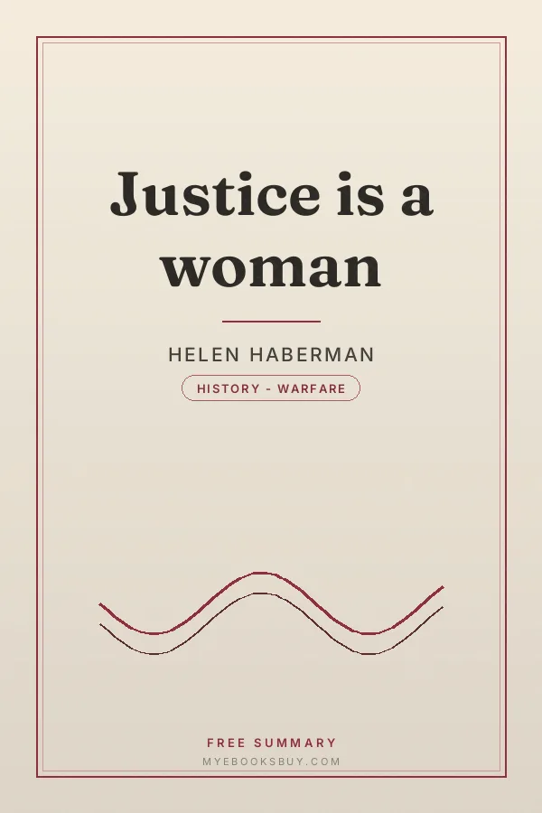Cover of Justice is a woman