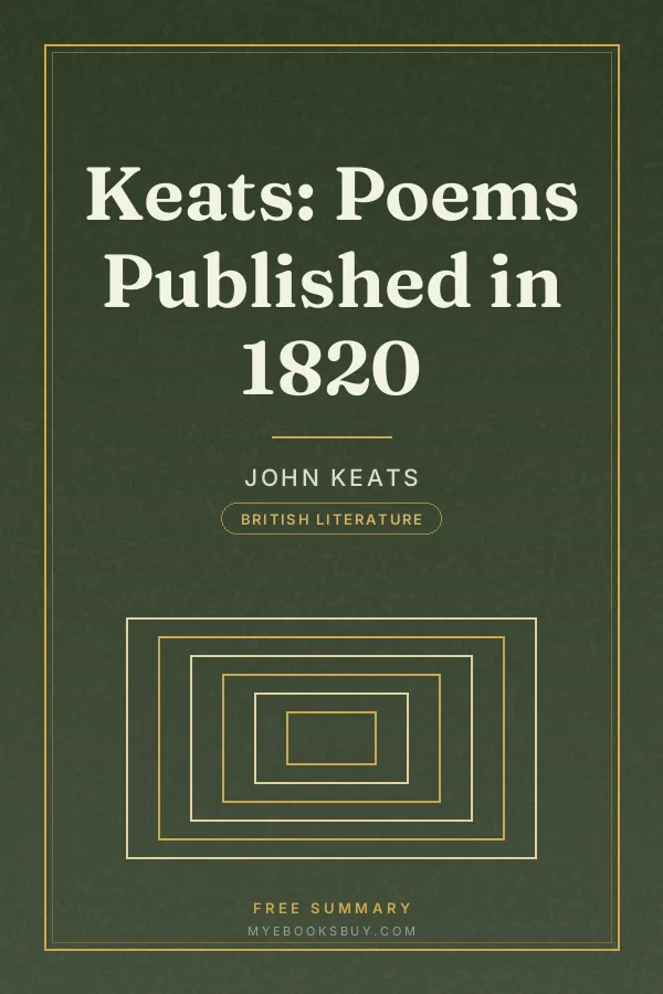 Cover of Keats: Poems Published in 1820