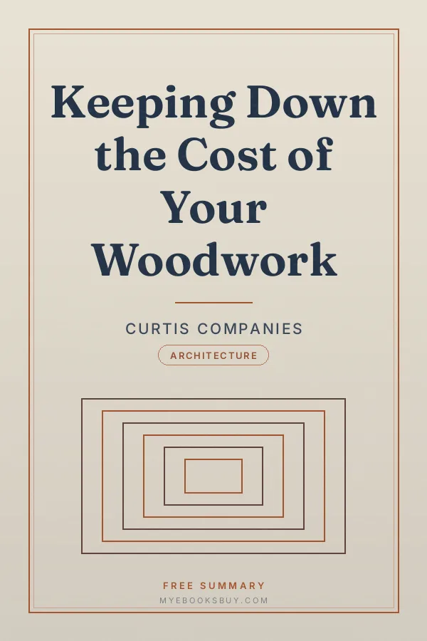 Cover of Keeping Down the Cost of Your Woodwork