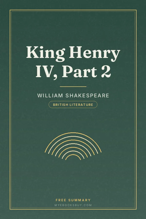 Cover of King Henry IV, Part 2