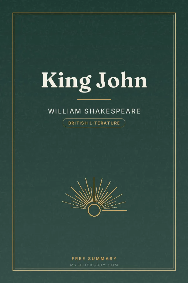 Cover of King John